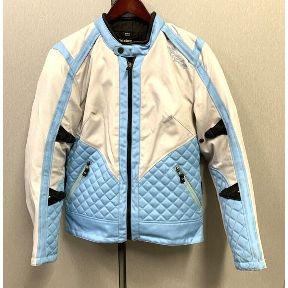 Scorpion Exo Womens Motorcycle Jacket Dominion w/Armor Medium KwikWick Liner - Picture 1 of 12